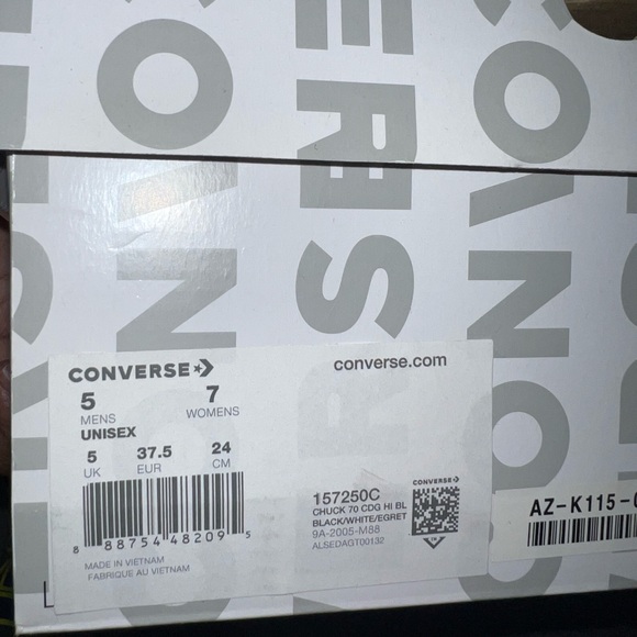 comme des garçons PLAY converse - Picture 4 of 4